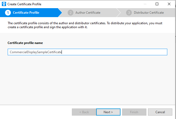 TizenEnteringCertificateProfileName